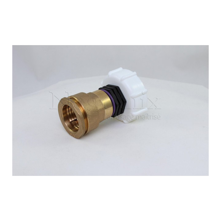 Adaptateur Laiton Droit PE 32 mm