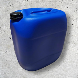 Bidon plastique 30 L bleu – Bouchon à vis DIN 61 – PEHD alimentaire et chimique